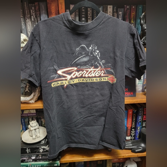 Harley-Davidson Other - Harley-Davidson Medium Black Sportster Dothan Alabama Biker Travel T-Shirt Top